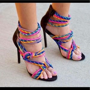 Heeled sandals
